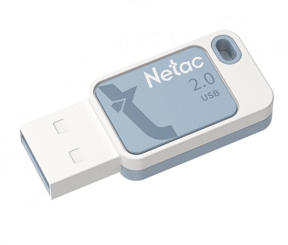 Флэш-диск Netac 64GB USB 2.0 UA31 голубой