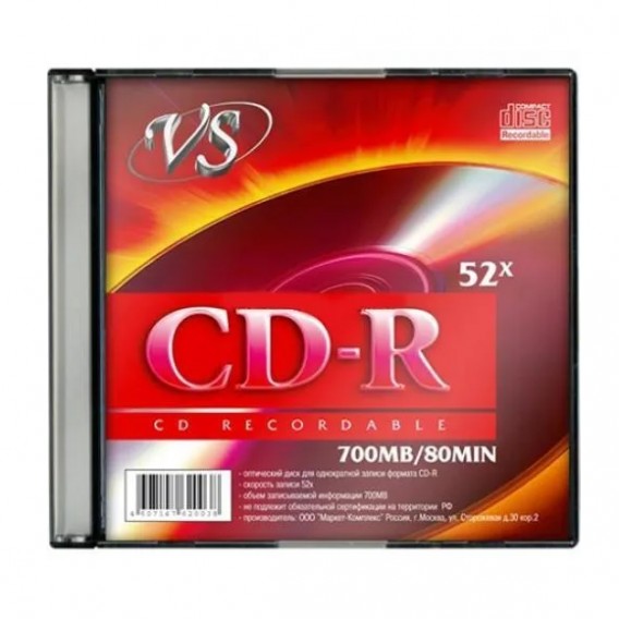 VS CD-R 700Mb 52x Slim /5