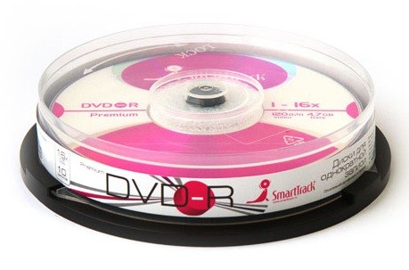 SmartTrack DVD-R 4.7Gb 16x Cake box - 10 /200
