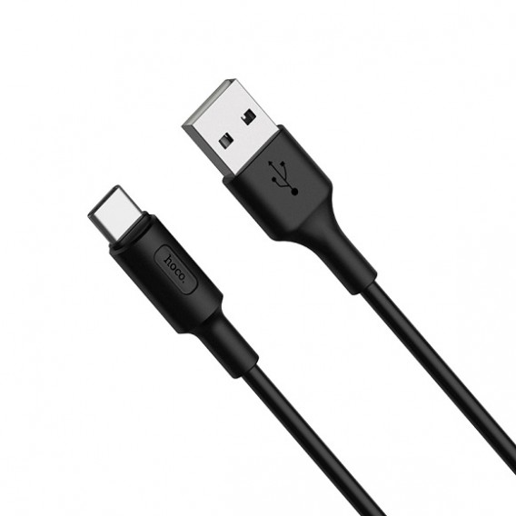 Кабель USB - Type-C 1м Hoco X25  3А/18W, силикон
