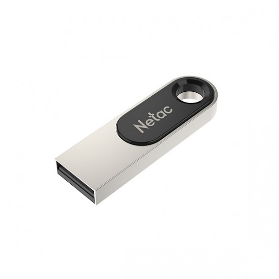 Флэш-диск Netac 32GB USB 2.0 U278 черный/серебро