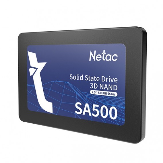 Внутренний диск SSD Netac 512Gb 2.5'' SATA-III R/W-520/450 MB/s SA500