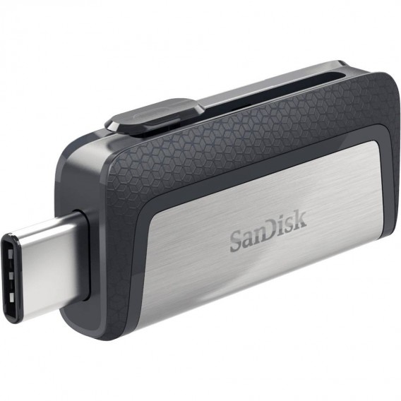 Флэш-диск SanDisk 32GB USB 3.1 Ultra Dual Drive (USB +Type-C) черный