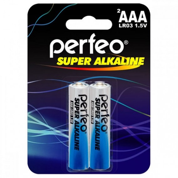 Батарейка Perfeo LR03 Super Alkaline BL 2/60