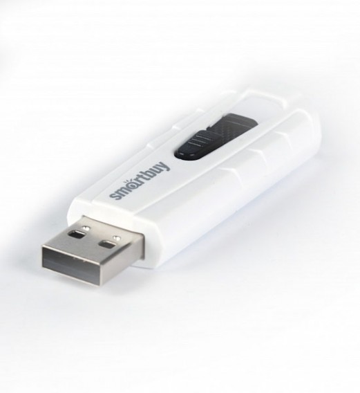 Флэш-диск SmartBuy 32GB USB 2.0 Iron бел\чер