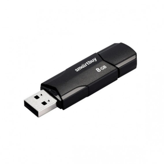 Флэш-диск SmartBuy 8GB USB 2.0 Clue черный