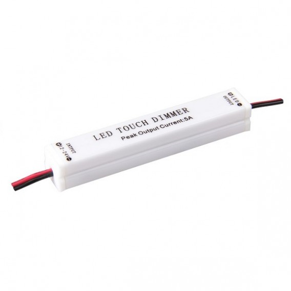 Выключатель-диммер сенсорный для LED-ленты Jazzway (0%-100%) 12V/24V 48W 4A