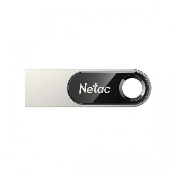 Флэш-диск Netac 16GB USB 2.0 U278 черный/серебро