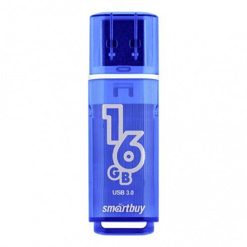 Флэш-диск SmartBuy 16GB USB 3.0/3.1 Glossy синий