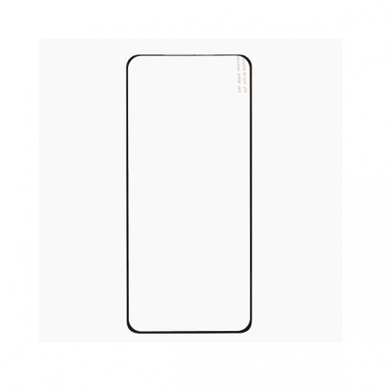 Защитное стекло 3D для Samsung SM-G985 Galaxy S20+ (с отверстием) чер (116926)