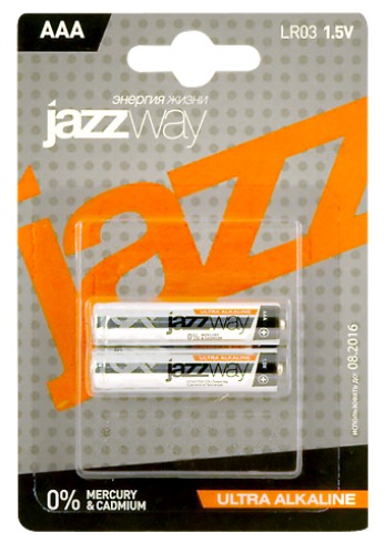 Батарейка Jazzway LR03 Ultra Alkaline BL 2/20