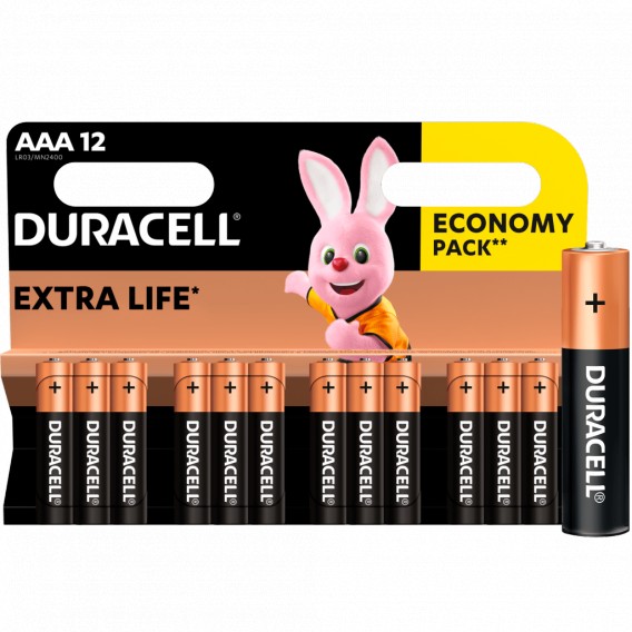 Батарейка Duracell LR03 Basic BL 12/144