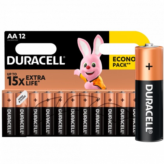 Батарейка Duracell LR6 Basic BL 12/144