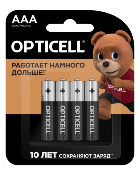 Батарейка Opticell LR03 Basic BL 4/48/192