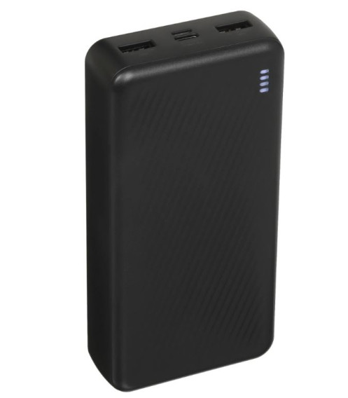 Внешний аккумулятор 20000mAh Borofone BJ55A (in - T,M/out - 2U) черный