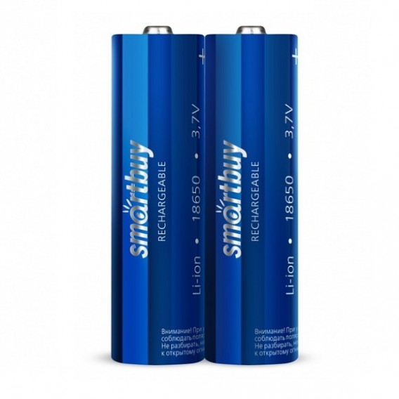 Аккумулятор Li18650 2200mAh 3,7V Smartbuy BL 1/10/100