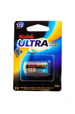 Батарейка Kodak CR123A Max BL 1/6/12