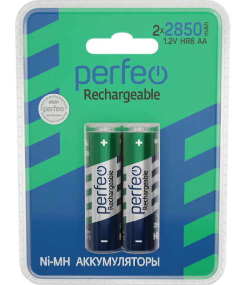 Аккумулятор Perfeo R6 2850mAh Ni-Mh BL 2/40