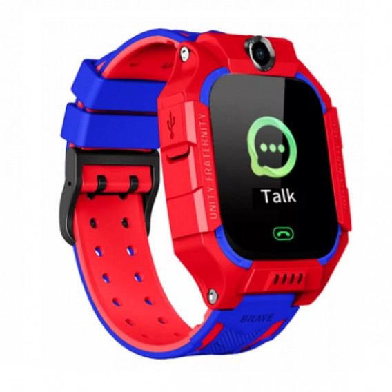 Смарт-часы детские с GPS трекером Z6 (красные/синие)