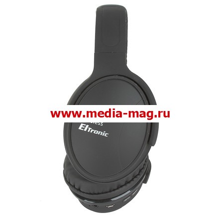 Гарнитура Bluetooth Eltronic 4466 (полноразм., microSD) черная