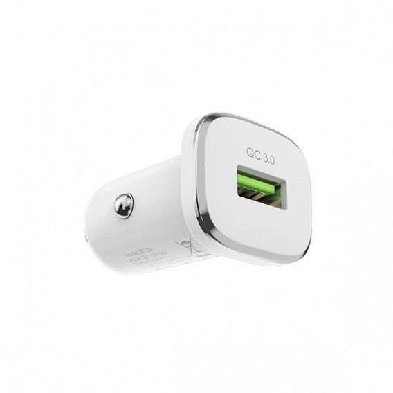 Адаптер автомобильный USB 3А QC3.0 Borofone BZ12A