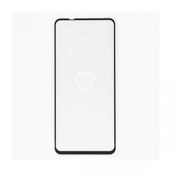 Защитное стекло 2,5D для Xiaomi Redmi Note 9 черное (117451)