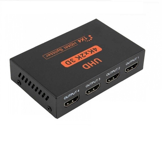 Сплиттер HDMI 1х4HDMI HW-4K104