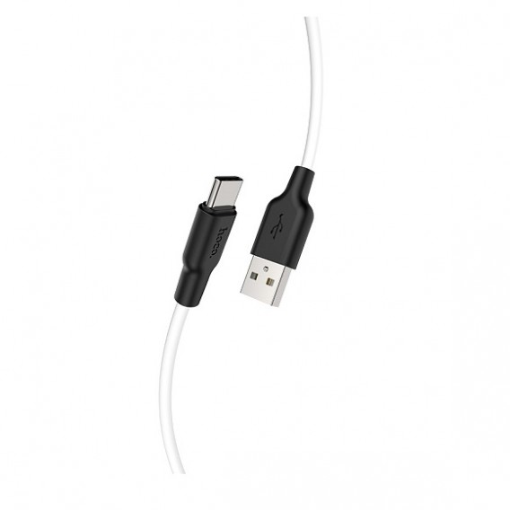 Кабель USB - Type-C 1м Hoco X21 Plus  3А/18W, силикон