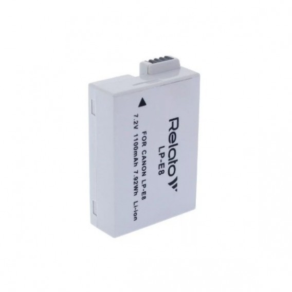Аккумулятор в/к. Relato LP-E8 (1100mAh 7,2v) Li-ion для Canon