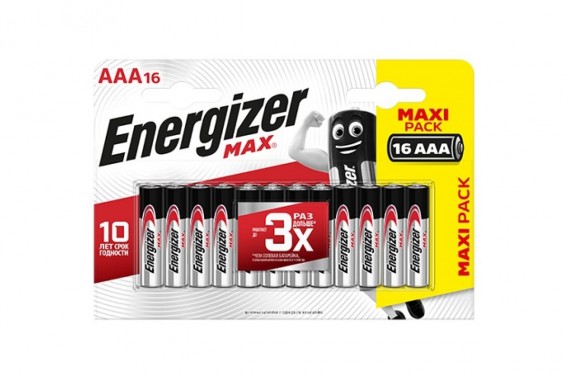 Батарейка Energizer LR6 Max BL 16/96