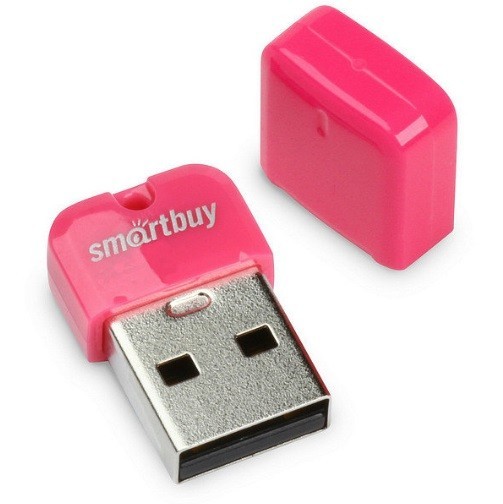 Флэш-диск SmartBuy 8GB USB 2.0 ART розовый