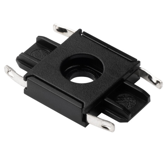 Коннектор MTR16 I-образный CI-BL черный Jazzway