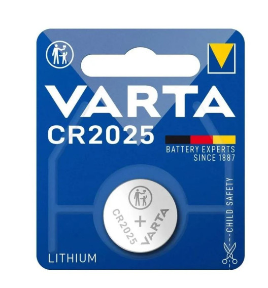 Батарейка Varta CR 2025 BL 1/10/100