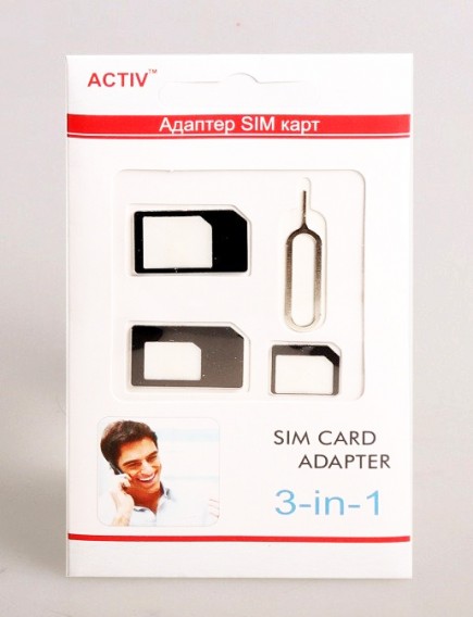 Адаптер для SIM-карты 3 в 1 (nano\micro\mini) (29804/05)