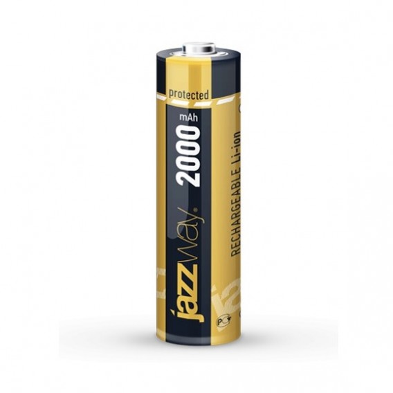 Аккумулятор Jazzway 3,7V 2000mAh Li 18650 c защитой BL 1/10