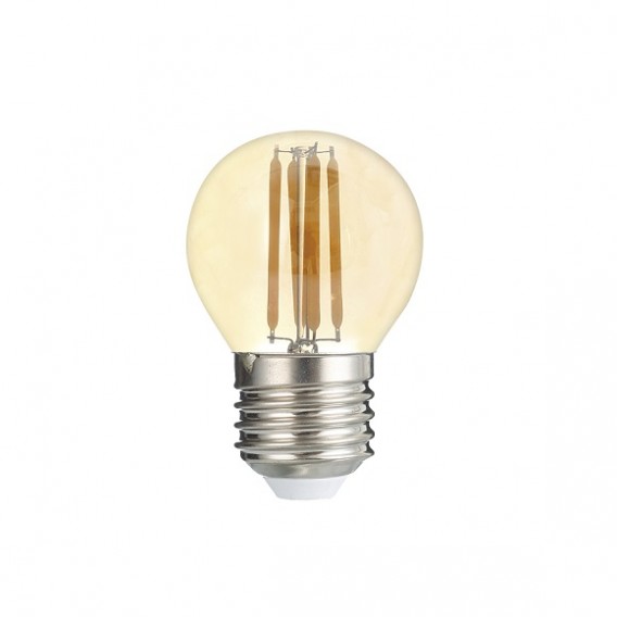 Лампа светодиодная Jazzway PLED OMNI G45 8w E27 4000K Gold золотистая