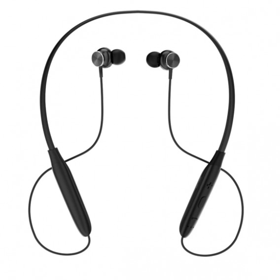 Гарнитура Bluetooth Perfeo Neck спорт., обод (вакуум. науш.) черная PF_C3176