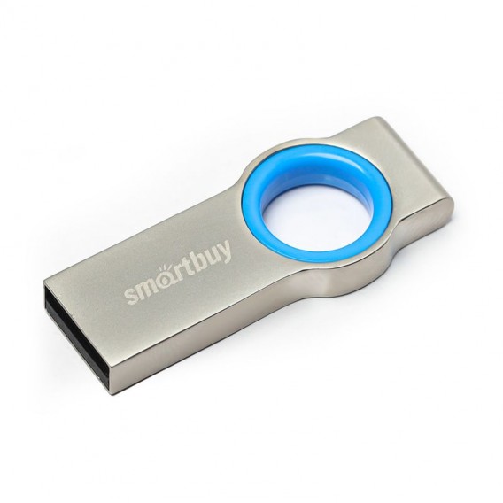 Флэш-диск SmartBuy 64GB USB 2.0 MC2 Metal синий