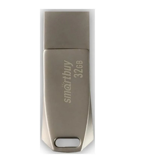 Флэш-диск SmartBuy 32GB USB 2.0 MC25 Metal Dual TypeC-TypeA