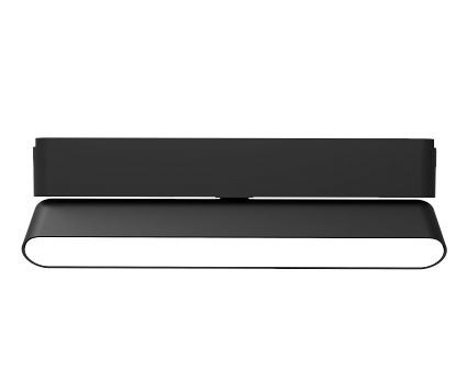 Трековый магн. светильник MTR16 1112R 12w 4000K 90град. IP20 мат черный Jazzway