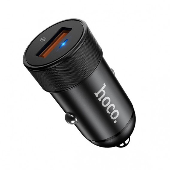 Адаптер автомобильный USB 4A QC3.0 Hoco Z32A