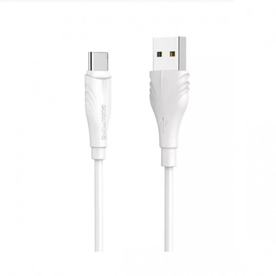 Кабель USB - Type-C 3м Borofone BX18  3А/18W, ПВХ