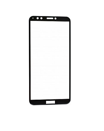 Защитное стекло 2,5D для Huawei Honor 7C Pro черное (89009)