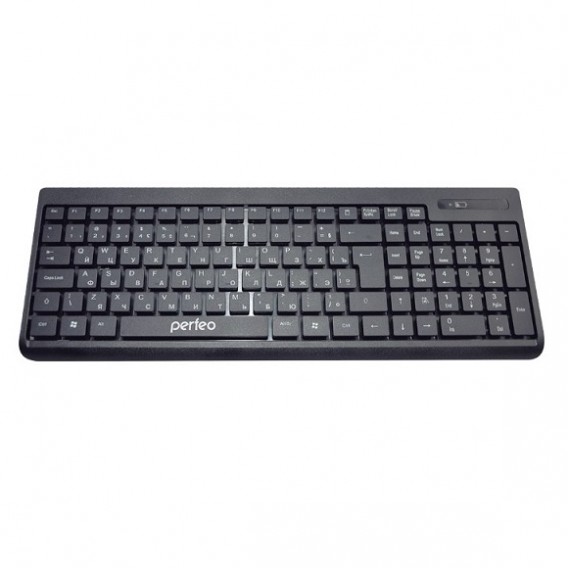 Клавиатура беспроводная Perfeo Idea черная PF_3904
