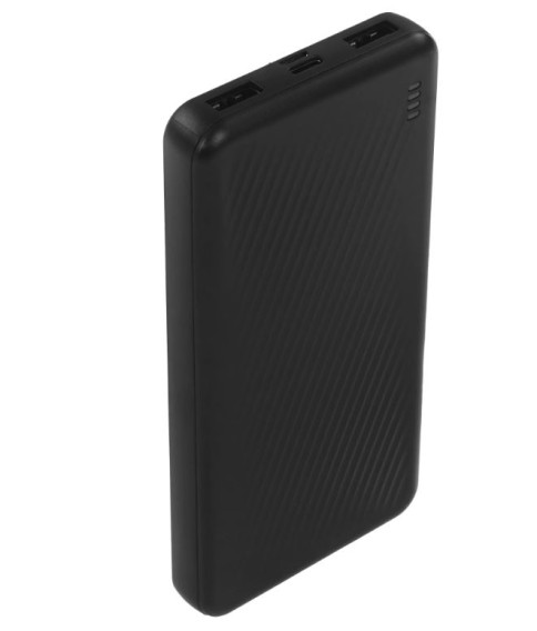 Внешний аккумулятор 10000mAh Borofone BJ55 (in - T,M/out - 2U) черный