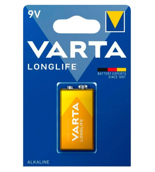 Батарейка Varta 6LR61 Longlife BL 1/10/50