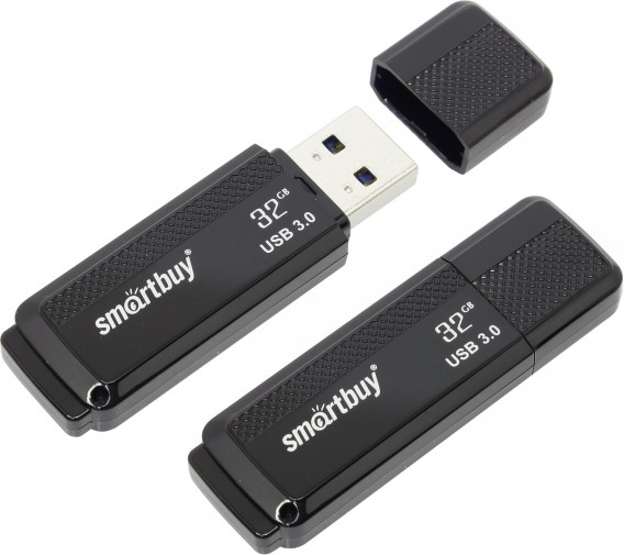 Флэш-диск SmartBuy 32GB USB 3.0/3.1 Scout черный