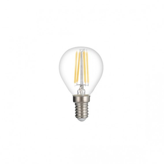 Лампа светодиодная Jazzway PLED OMNI G45 8w E14 3000K CL прозрачная