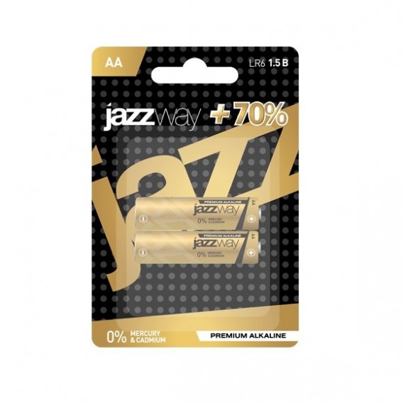 Батарейка Jazzway LR6 PREMIUM Alkaline BL 2/20/320