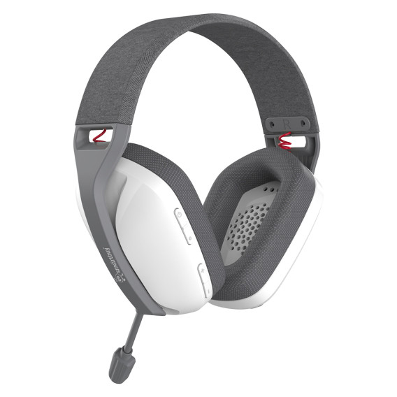 Гарнитура Bluetooth SmartBuy Destroyer 2 (полноразм.,) бело-серая SBHG-150